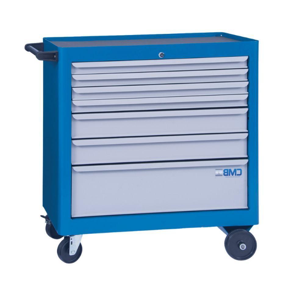 Carro Para Ferramentas Com 1 Bandeja E 7 Gavetas Cmb863 Cmb - 2