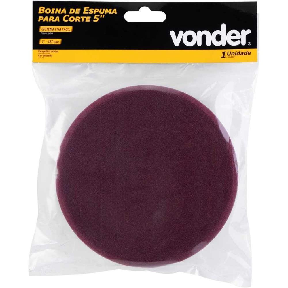 Boina Espuma De Corte 5'' Fixa Fácil Vonder - 5