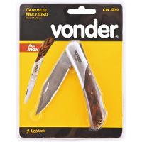 Canivete Multiuso 150mm Inox Cmv 500 Vonder - 4