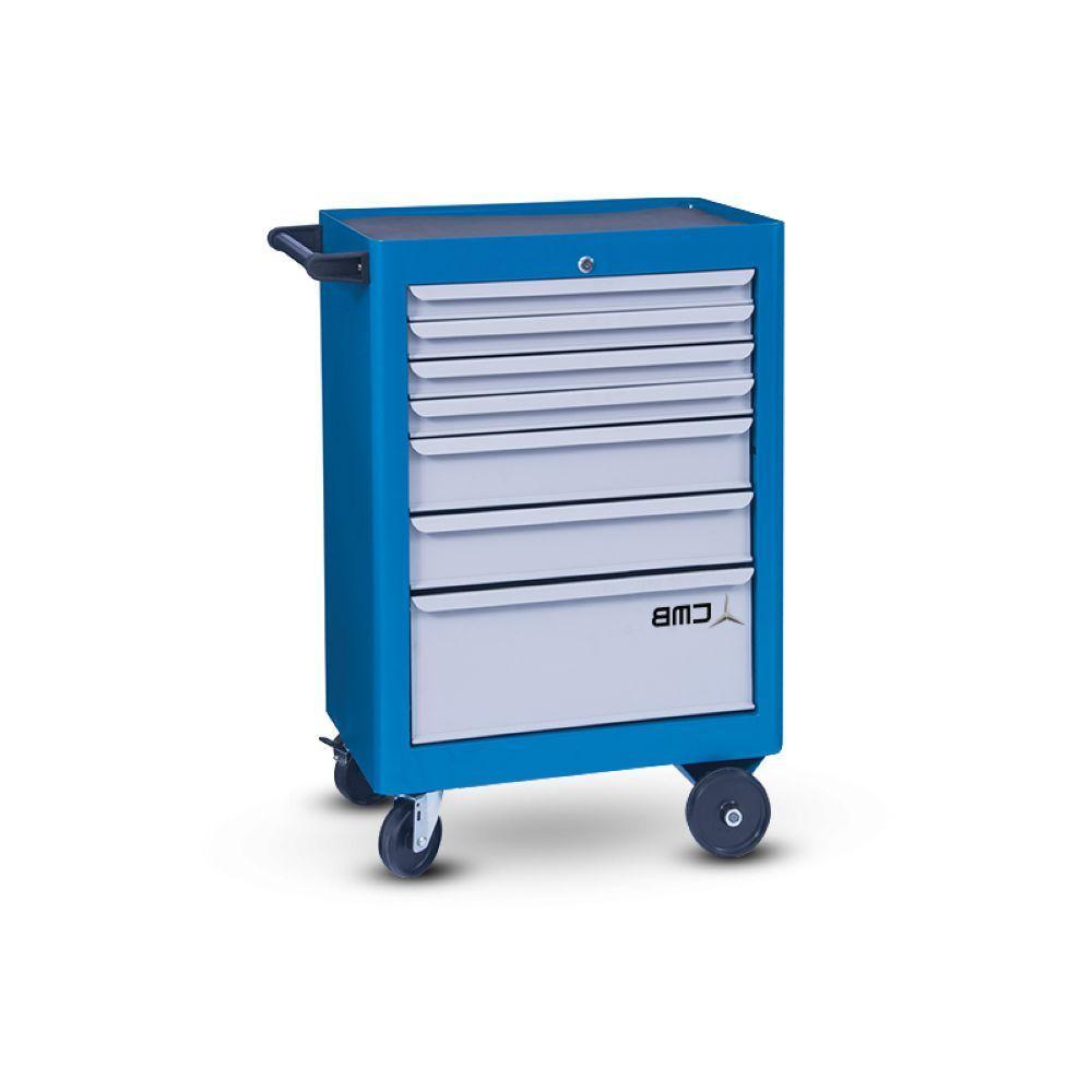 Carro Para Ferramentas Com 1 Bandeja E 7 Gavetas Cmb663 Cmb - 2