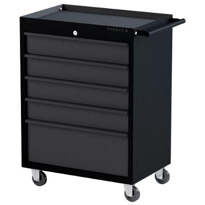 Carro Para Ferramentas Profissional 5 Gavetas Dark Presto
