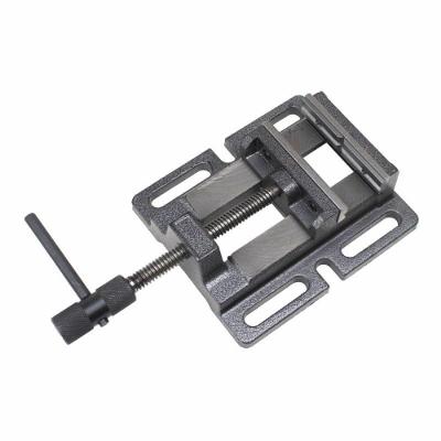 Morsa Para Furadeira Bancada Em Ferro Fundido Lm-105 Lynus