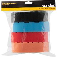 Jogo Esponja Aplicadora Multiuso Com 4 Peças Vonder - 3