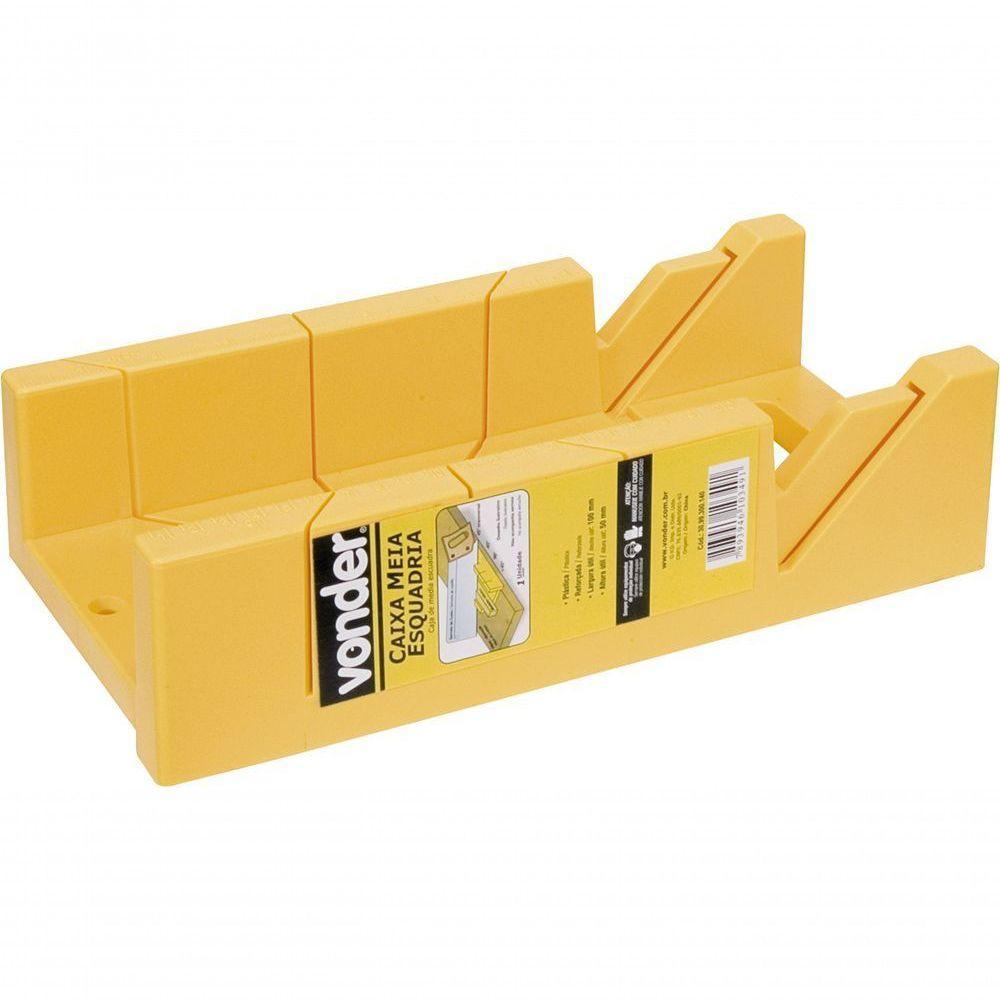 Caixa Meia Esquadria Corte ângulo Largura útil 100mm Vonder - 1