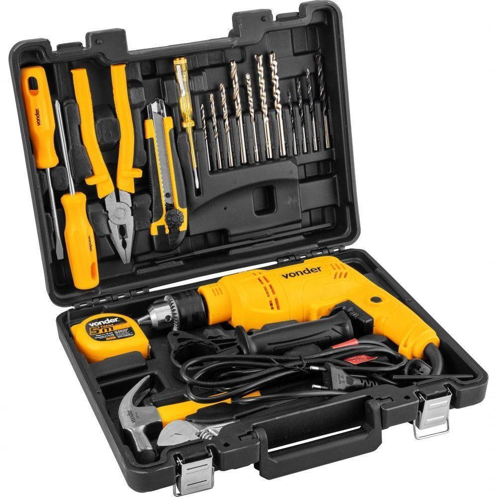 Furadeira Impacto 1-2'' Fiv 519 19 Acessórios Vonder 220V - 1