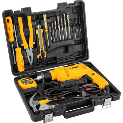 Furadeira Impacto 1-2'' Fiv 519 19 Acessórios Vonder 220V