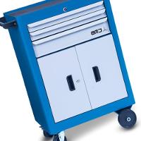 Carro Para Ferramentas Com 1 Bandeja 3 Gavetas E 2 Portas Cmb614 Cmb - 1