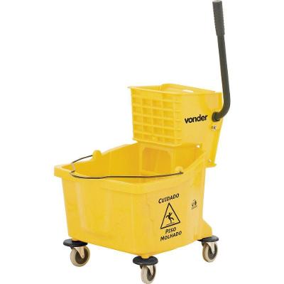 Carro Balde Limpeza Com Espremedor 32 Litros Bev3200 Vonder