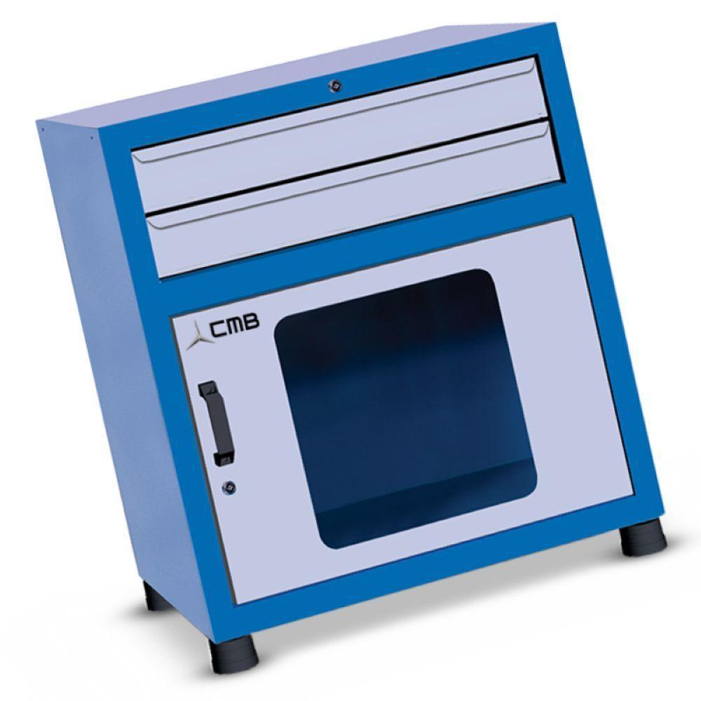 Gaveteiro Modular Grande Com 1 Porta Visor De Acrilico E 2 Gavetas Gav816a Cmb - 1