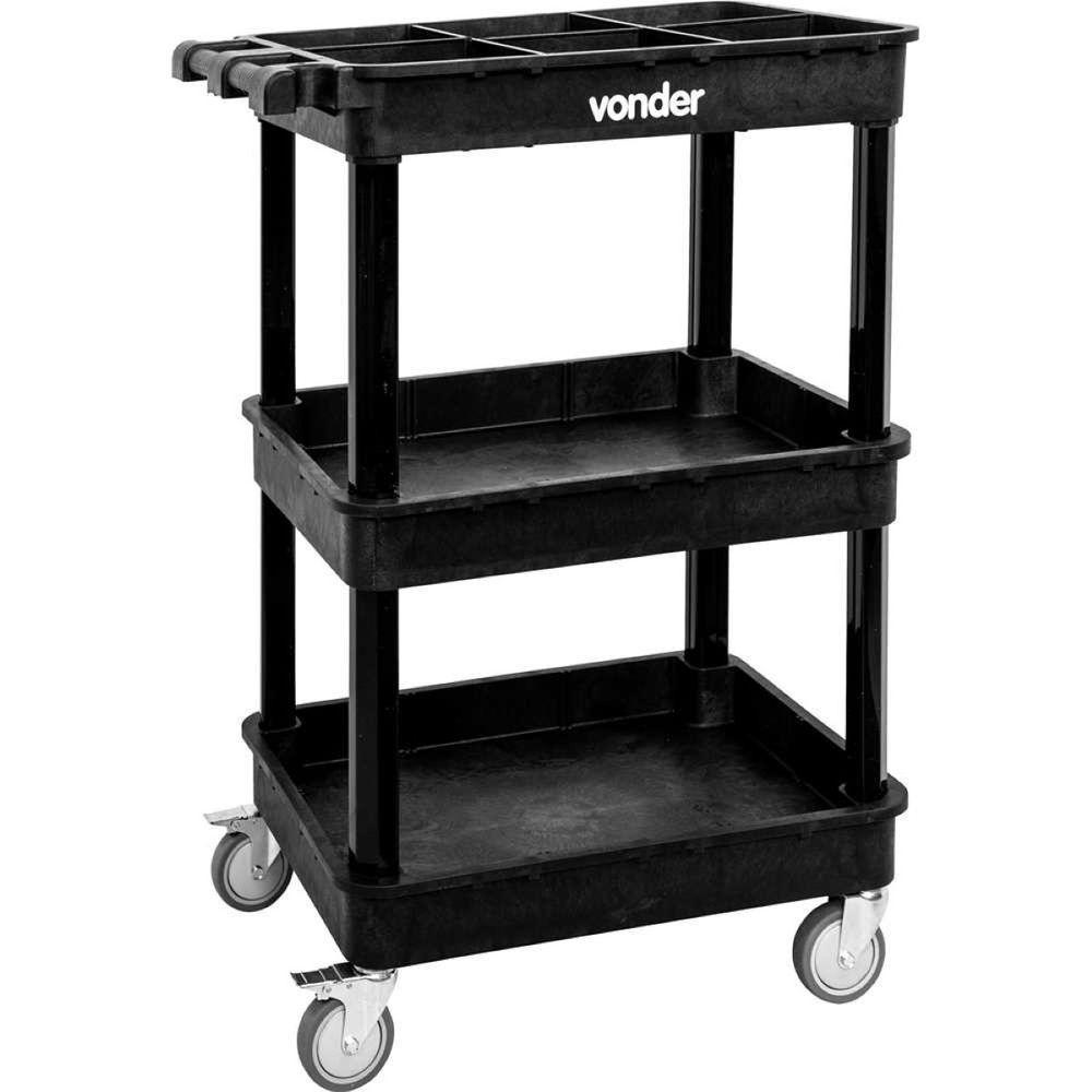 Carro Para Ferramentas Com 3 Bandejas Cfv040 Vonder - 10