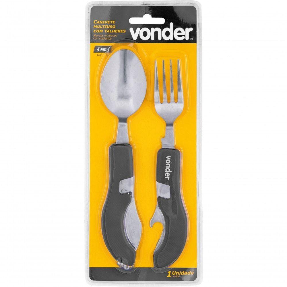 Canivete Multiuso Talheres 4em1 Vonder - 2