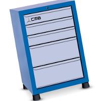 Gaveteiro Modular Pequeno Com 5 Gavetas Gav605 Cmb - 1