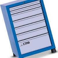 Gaveteiro Modular Pequeno Com 7 Gavetas Gav603 Cmb - 1