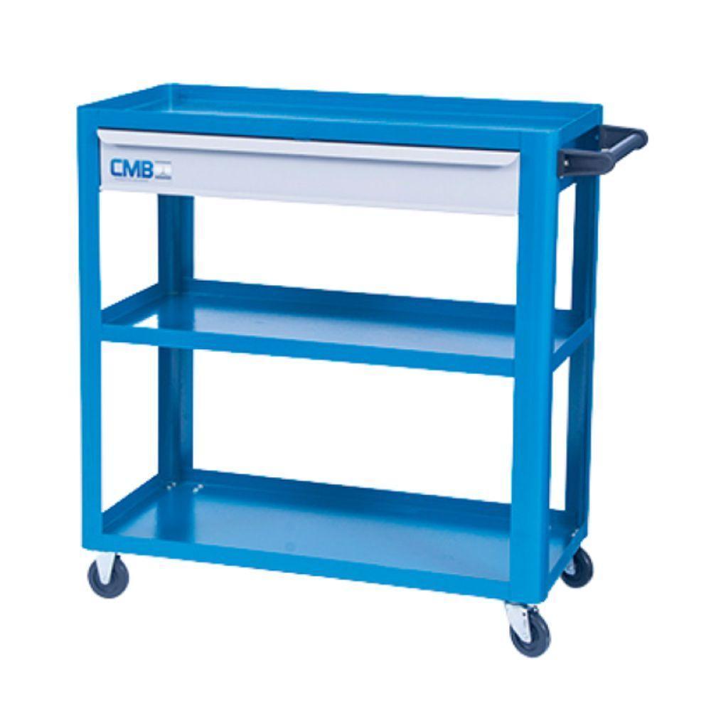 Carro Para Ferramentas Com 3 Bandejas E 1 Gaveta Cmb802 Cmb - 3