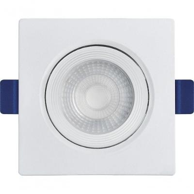 Spot Led Eco 3w 6500k Quadrado Black + Decker