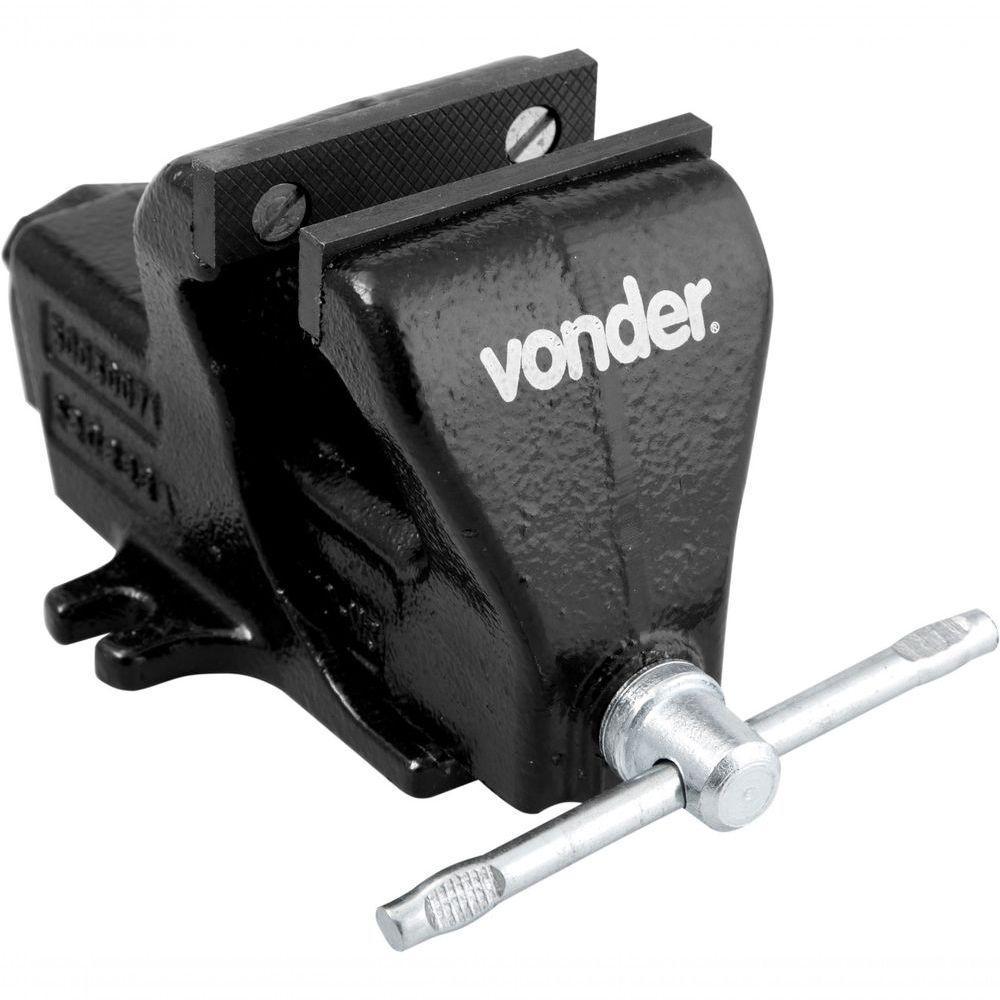 Torno Bancada Nr 3 Com Mordentes Vonder - 4