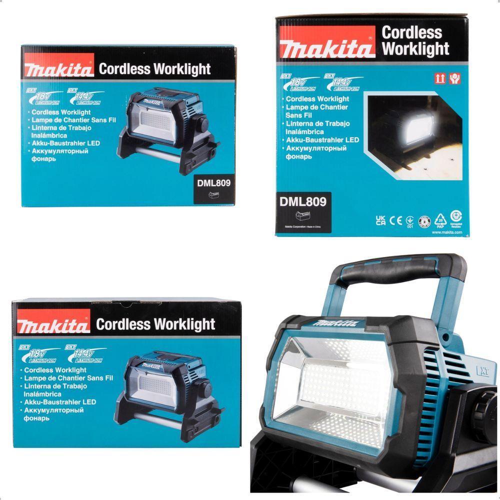 Refletor Para área De Trabalho Sem Bateria Sem Carregador Dml809 Makita - 8