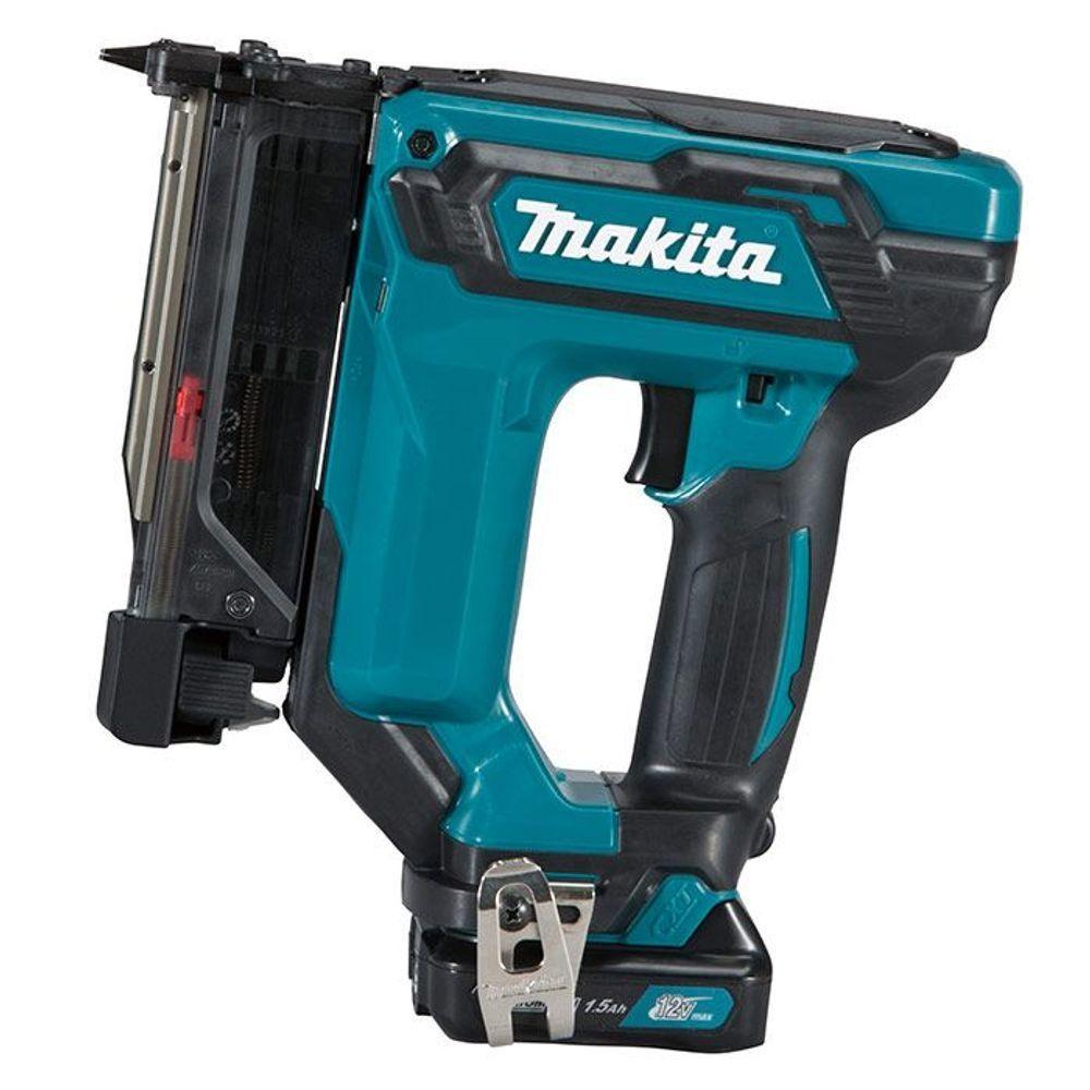 Pinador A Bateria 12v Max Sem Fio 12v Com 2 Baterias Carregador Acessórios E Maleta Pt354dwyj Makita - 2