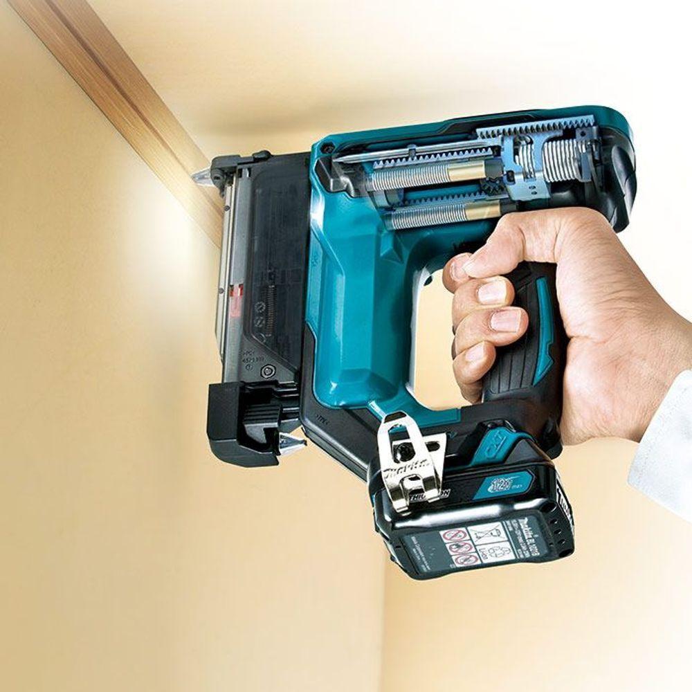 Pinador A Bateria 12v Max Sem Fio 12v Com 2 Baterias Carregador Acessórios E Maleta Pt354dwyj Makita - 3