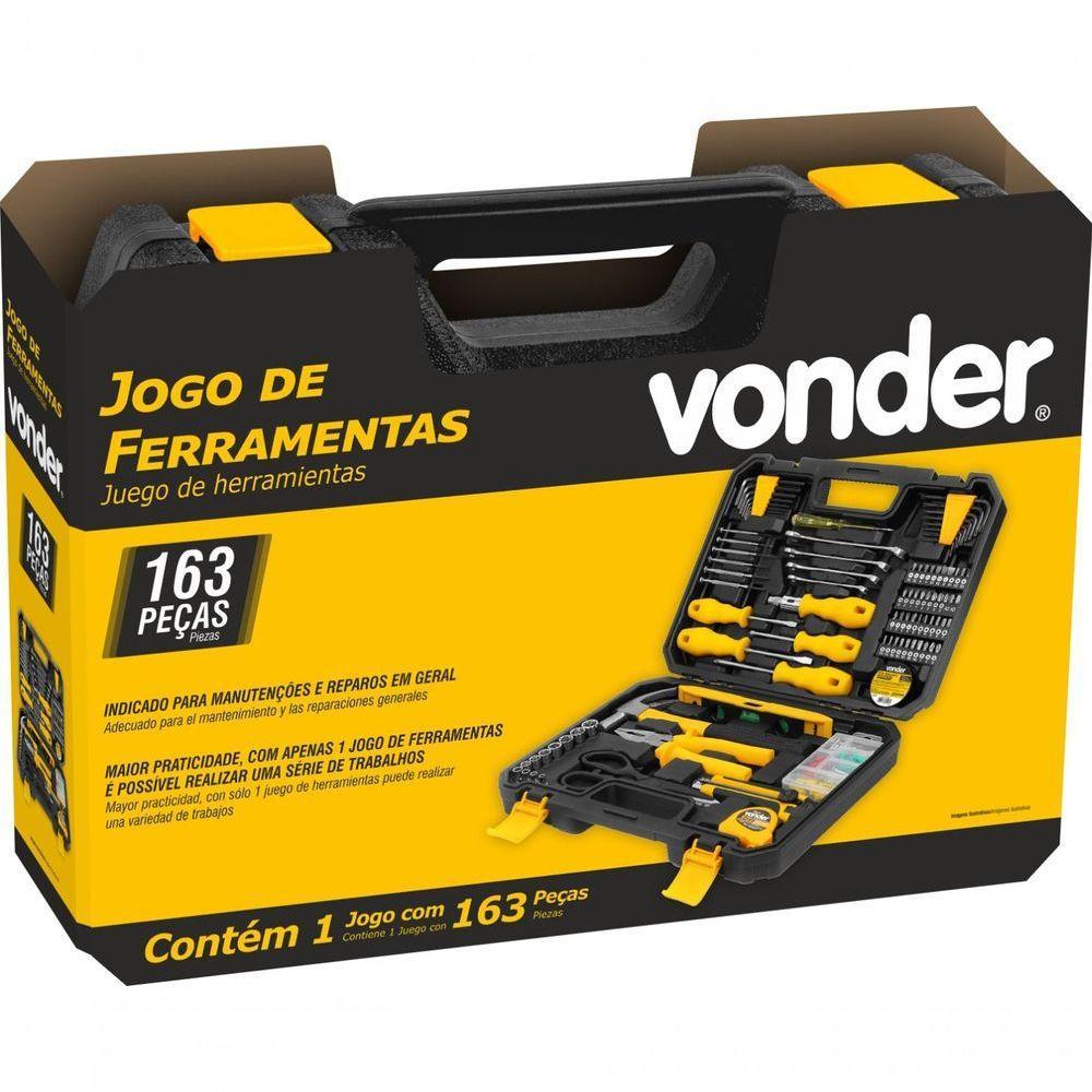 Jogo Ferramentas Com 163pcs Emb.fech Vonder - 4
