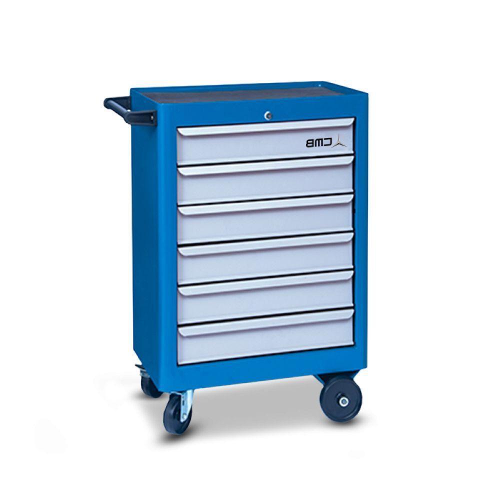 Carro Para Ferramentas Com 1 Bandeja E 6 Gavetas Cmb660 Cmb - 2