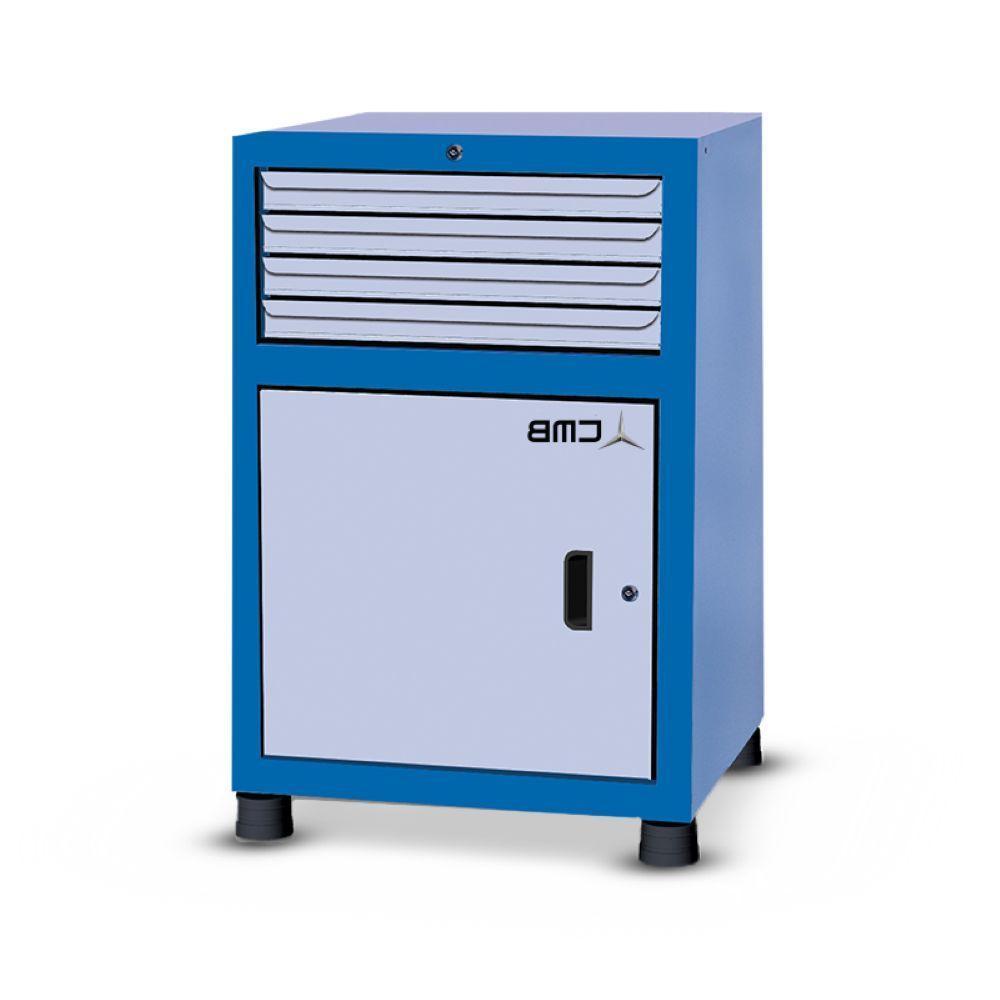 Gaveteiro Modular Pequeno Com 1 Porta E 4 Gavetas Gav613 Cmb - 2