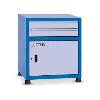 Gaveteiro Modular Grande Com 1 Porta E 2 Gavetas Gav812 Cmb - 3