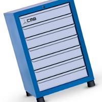 Gaveteiro Modular Pequeno Com 7 Gavetas Gav601 Cmb - 1