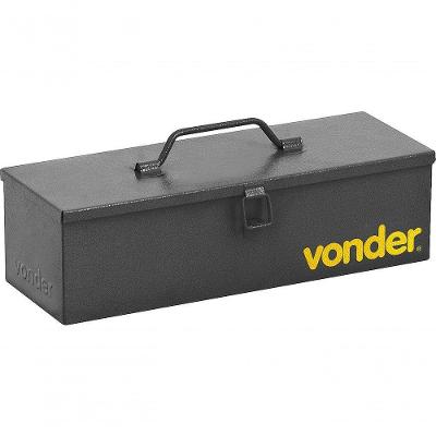 Caixa Metálica Ferramentas Baú 350x120x100mm Vonder