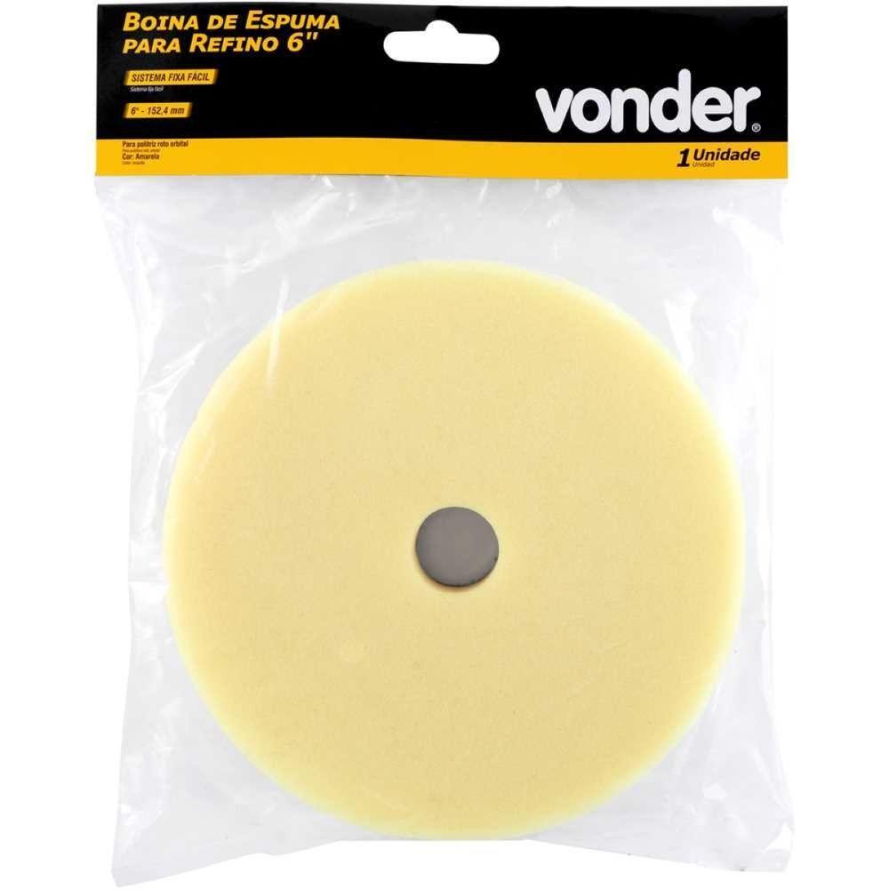 Boina Espuma De Refino 6'' Fixa Fácil Vonder - 5