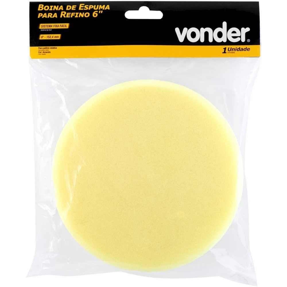 Boina Espuma De Refino 6'' Fixa Fácil Vonder - 5