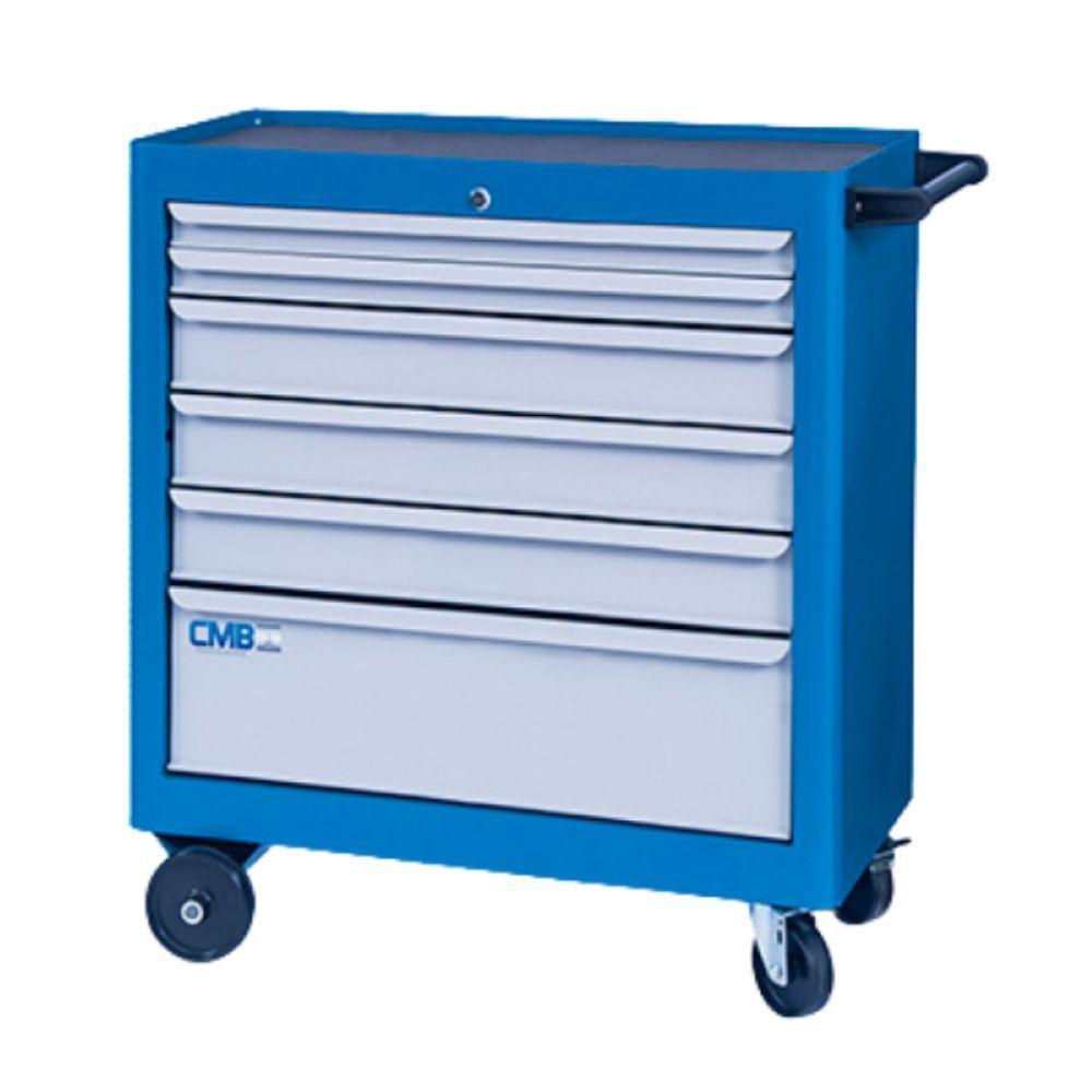 Carro Para Ferramentas Com 1 Bandeja E 6 Gavetas Cmb862 Cmb - 3