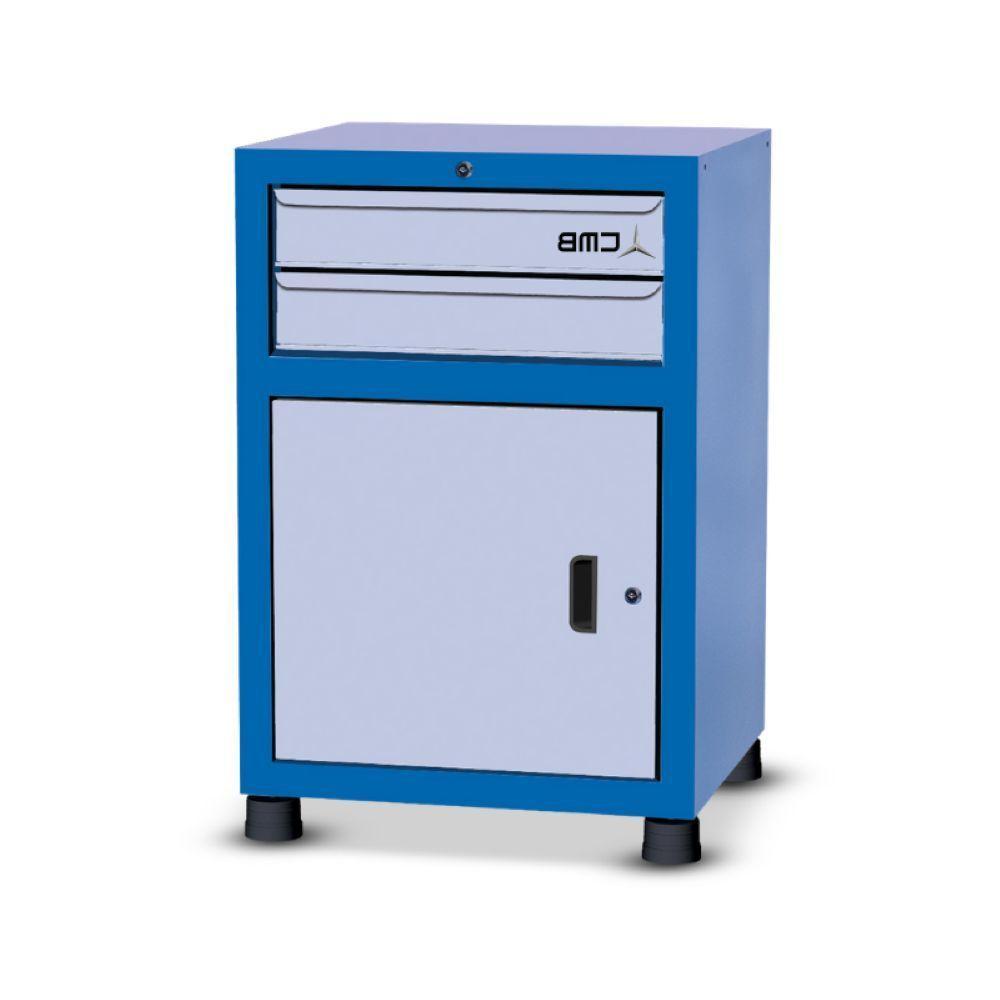 Gaveteiro Modular Pequeno Com 1 Porta E 2 Gavetas Gav612 Cmb - 2