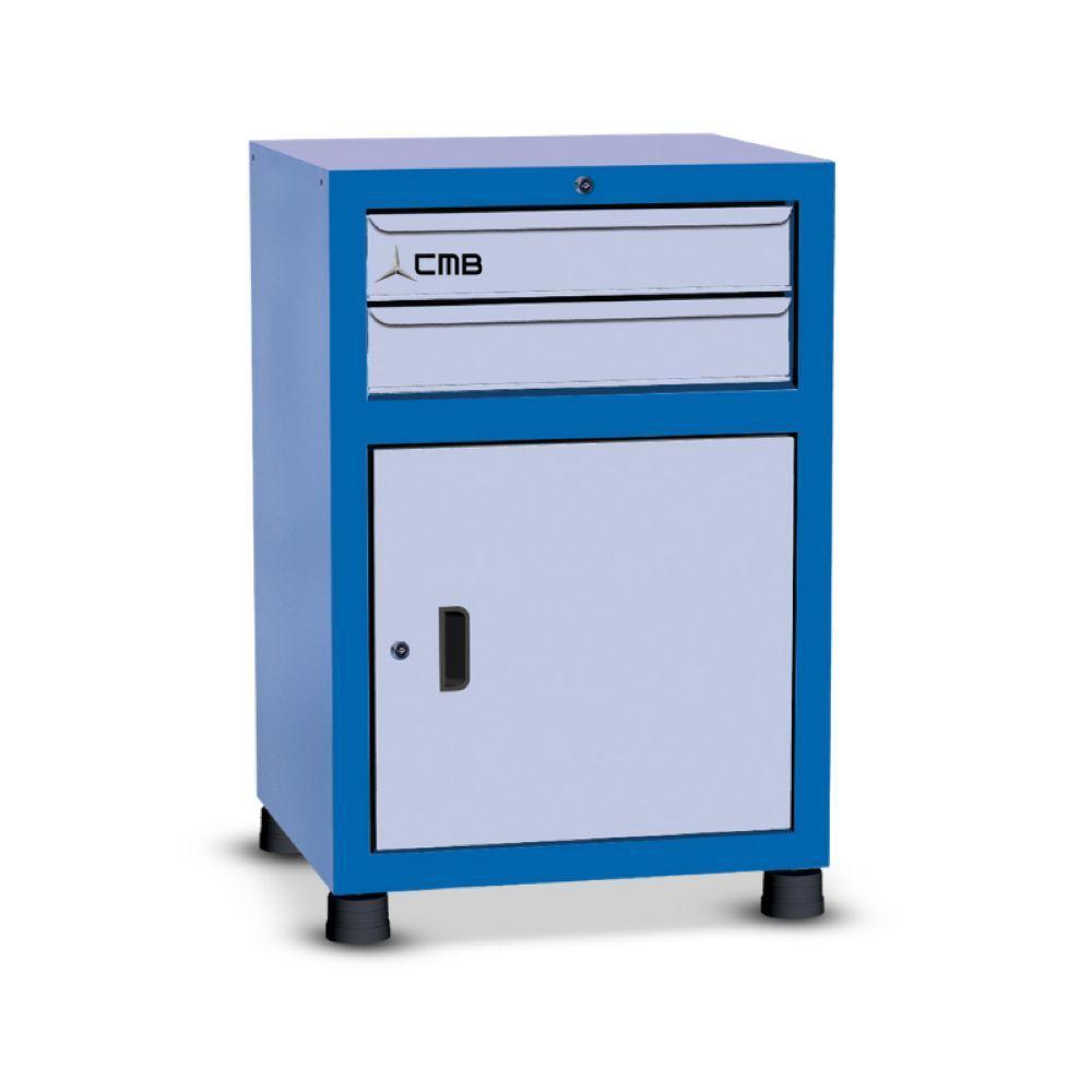 Gaveteiro Modular Pequeno Com 1 Porta E 2 Gavetas Gav612 Cmb - 3