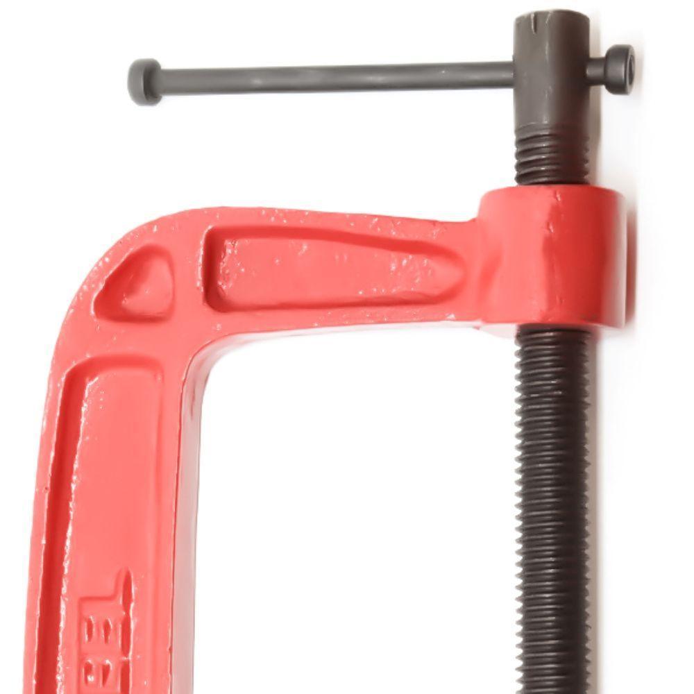 Grampo Sargento 6'' Ferro Fundido Tradestar - 3