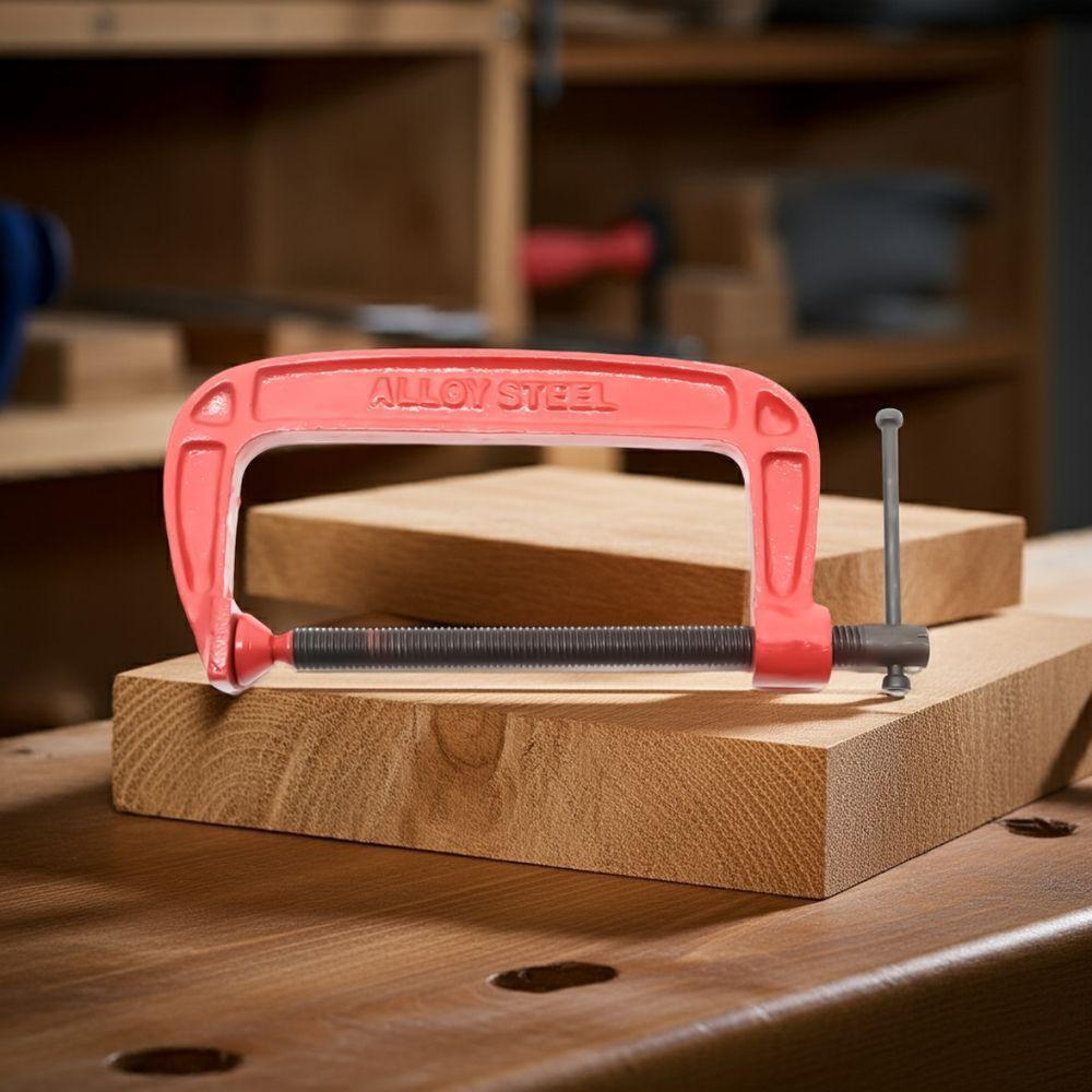 Grampo Sargento 6'' Ferro Fundido Tradestar - 5