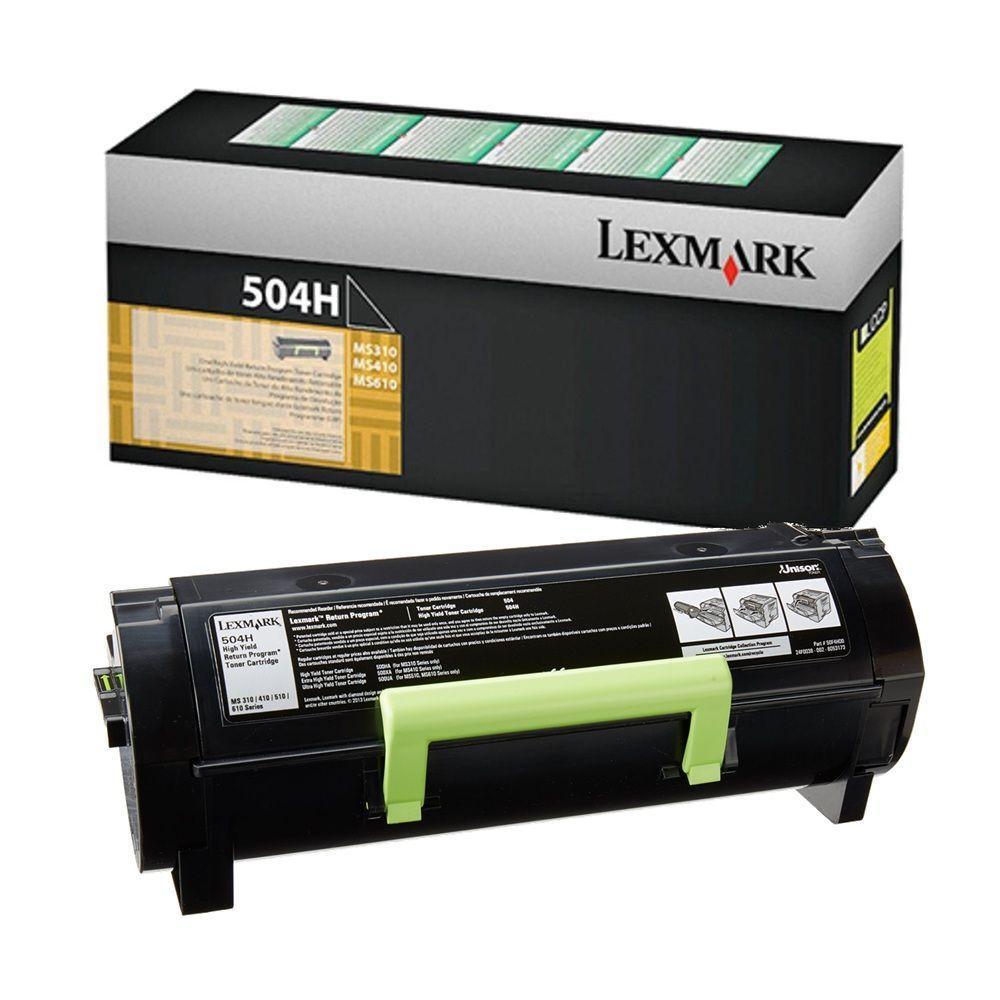 Toner Lexmark 504h Original 50f4h00 Ms610 Ms410 Ms310 Ms312 Ms315 Ms415 5k - 1