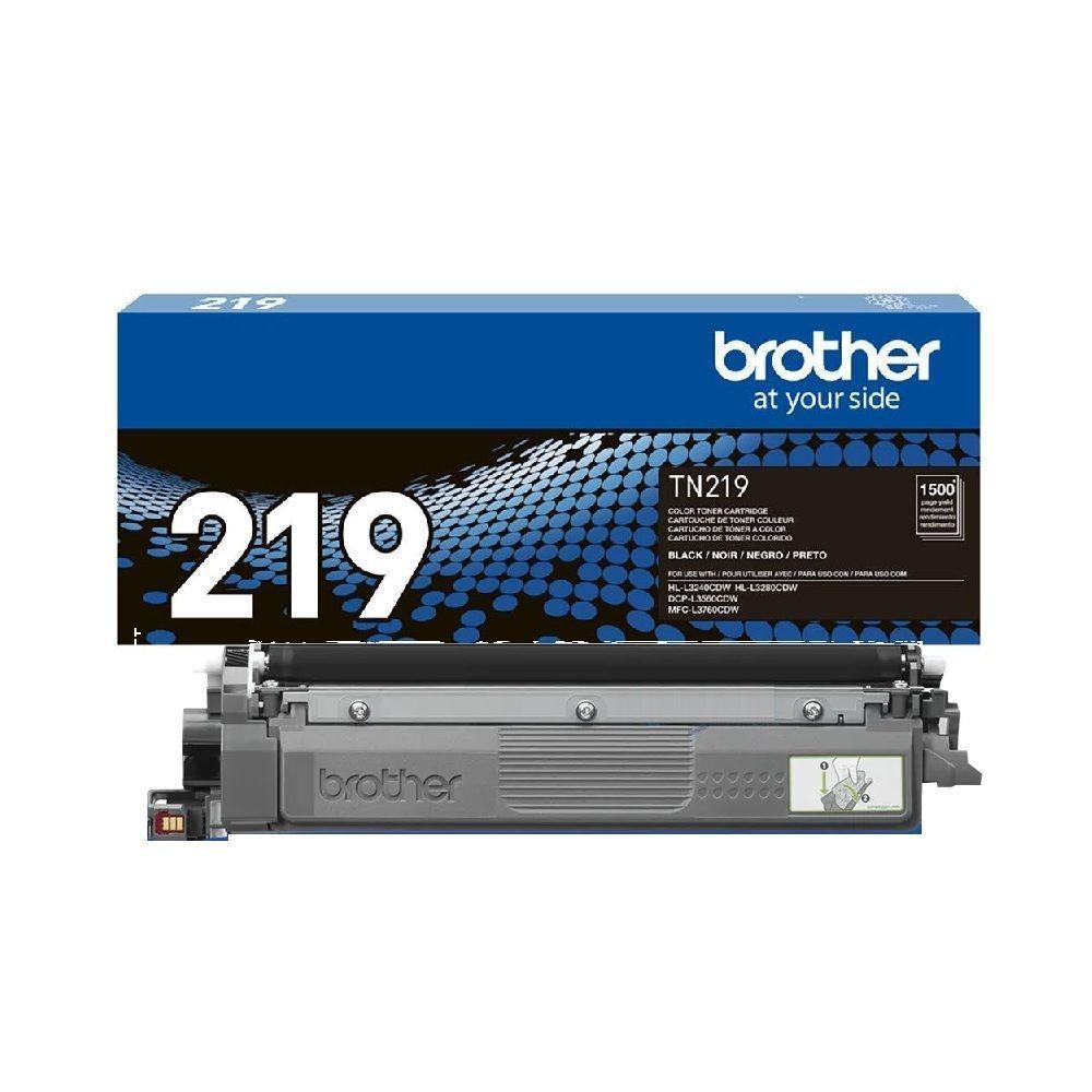 Toner Brother Tn-219bk Tn219 Preto Original Mfc-l3760cdw Hl-l3240cdw Dcp-l3560cdw 1.5k - 1
