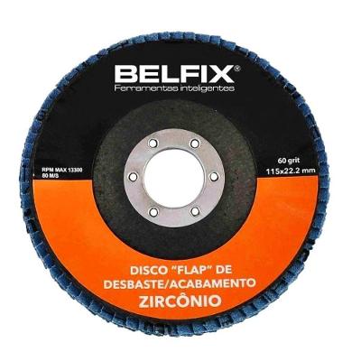 Flap Disc 4.1-2" Zircônio G 120 - Belfix