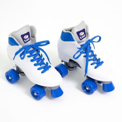Patins Bel Quad - Retro Basic Branco-azul Tam 35