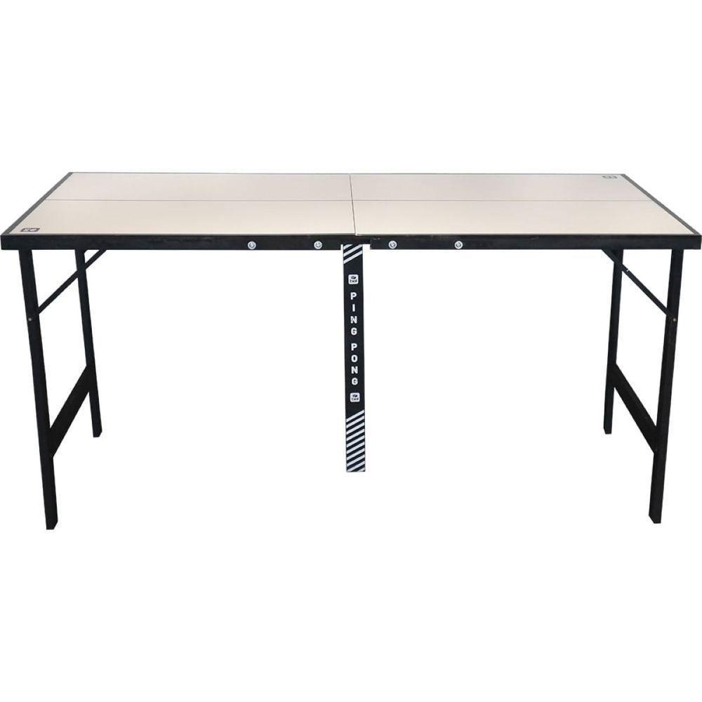 Mini Mesa De Ping Pong Portátil Com Kit Rede Bel - 6