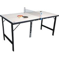 Mini Mesa De Ping Pong Portátil Com Kit Rede Bel - 2