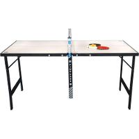 Mini Mesa De Ping Pong Portátil Com Kit Rede Bel - 5