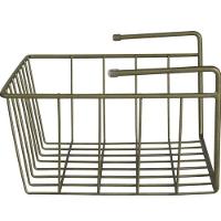 Cesto Suspenso P Para Prateleira Metalizado Oliva Bel