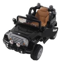 Jipe Elétrico Trilha Preto Com Controle Remoto 12V Bel Brink - 1