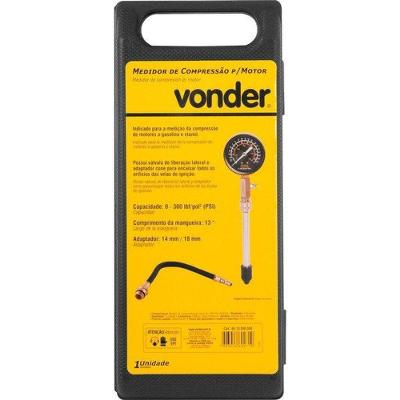 Medidor Compressão Para Motor 0-300psi - Vonder