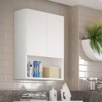 Armário Lavanderia Com 2 Portas Multimóveis Ibiza Branco - 3