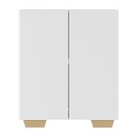 Armário Lavanderia Com 2 Portas Multimóveis Branco/natural - 1