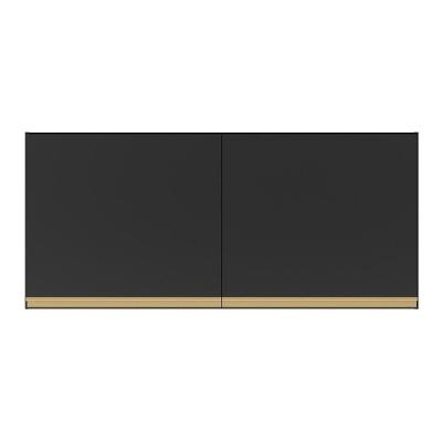 Armário Lavanderia Multiuso 2 Portas Multimóveis Preto