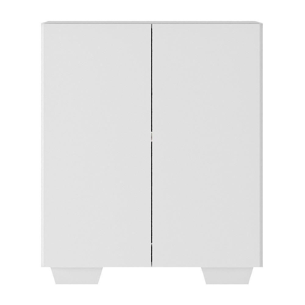 Armário Lavanderia Com 2 Portas Multimóveis Branco - 1